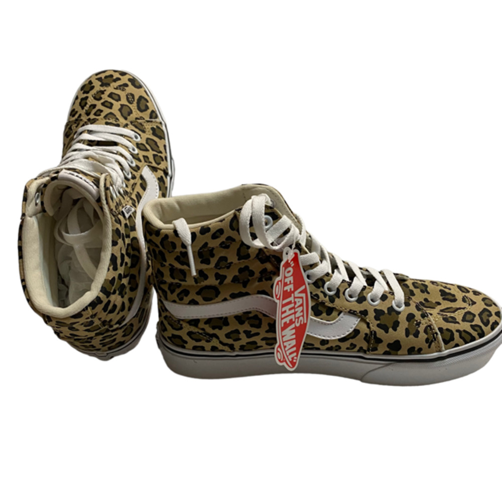 Vans Filmore Hi Top Platform Leopard print W9 M 7.5